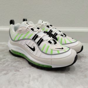 Nike Air Max 98 Summit White Electric Green